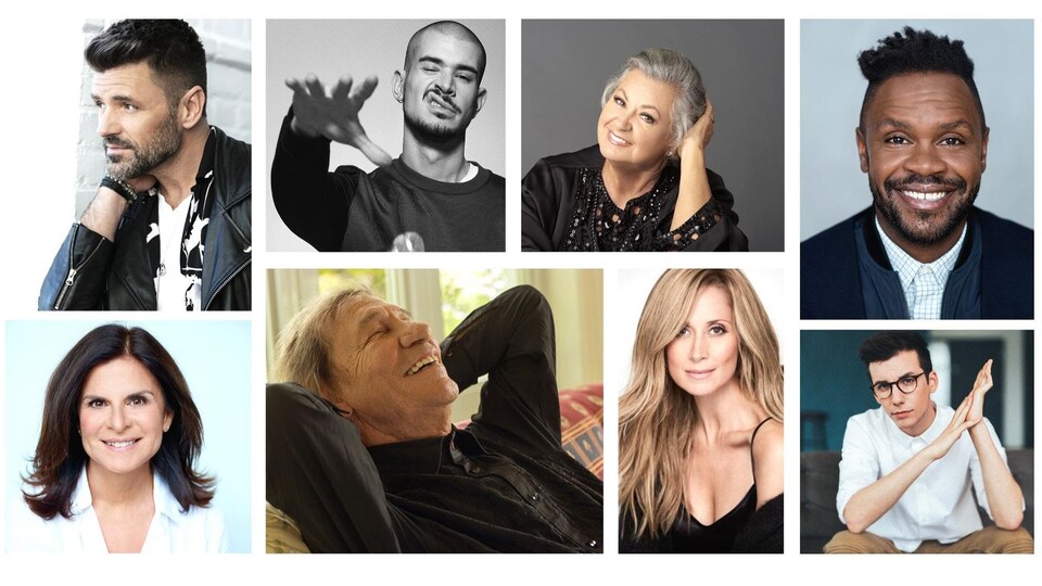Photos d'agence de différents artistes du Québec.