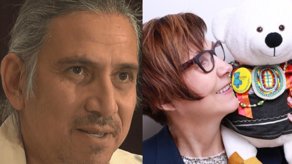 Stanley Vollant et Cindy Blackstock