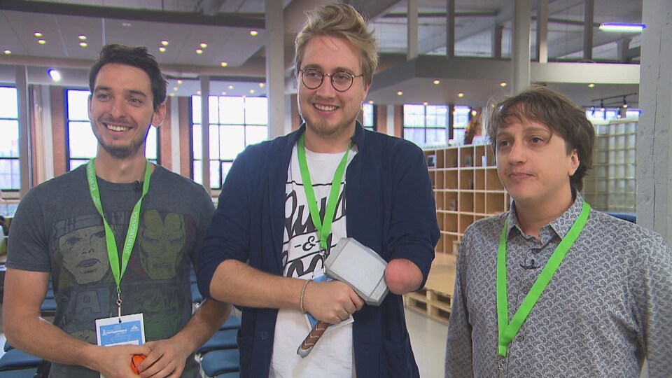 Les cofondateurs de l'entreprise Rum and Code, qui a vu le jour grâce à l'événement Start-Up Weekend il y a deux ans.