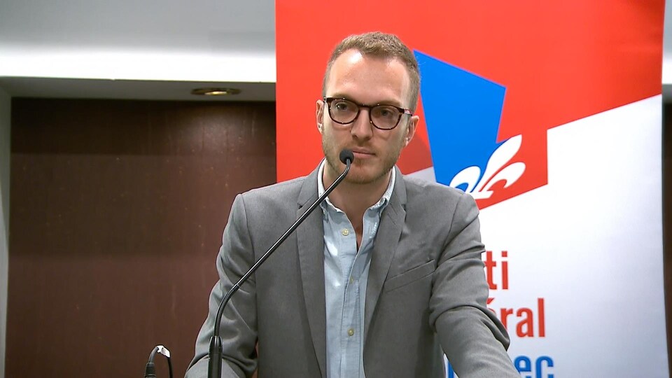 Stéphane Stril, président de la commission jeunesse du Parti libéral du Québec