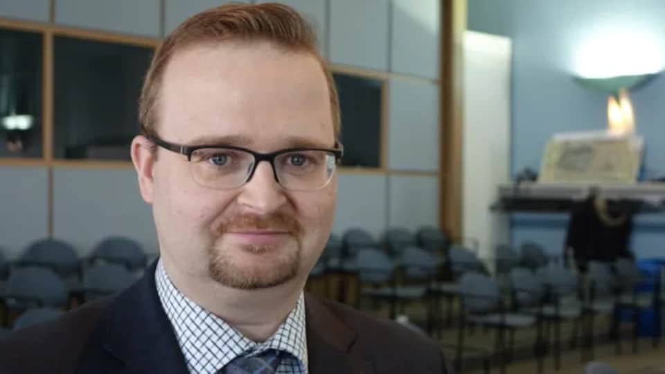Le candidat libéral Stephen Blais.