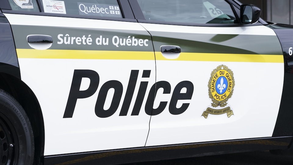 Un véhicule de la Sûreté du Québec.
