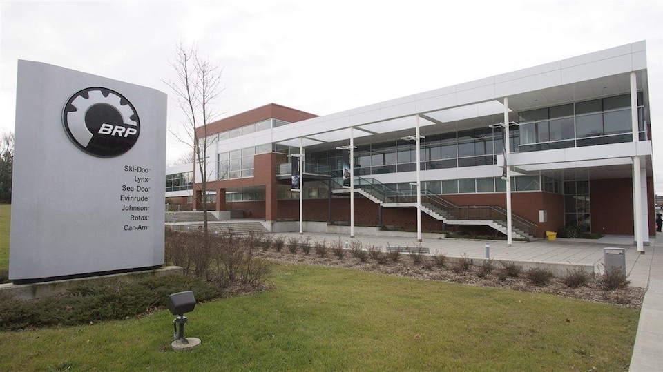 Installations de BRP à Valcourt, en Estrie.