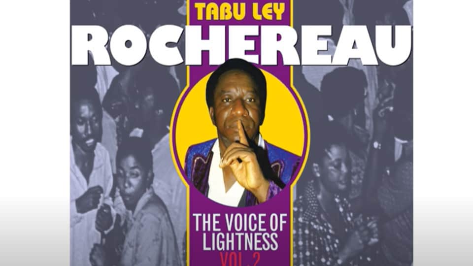 La photo de Tabu Ley Rochereau sur une pochette d'un de ses albums. 