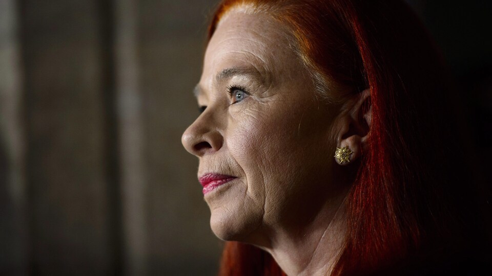 Catherine Tait au foyer des Communes à Ottawa.