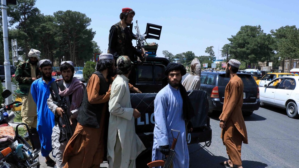 Des talibans dans la ville de Herat.