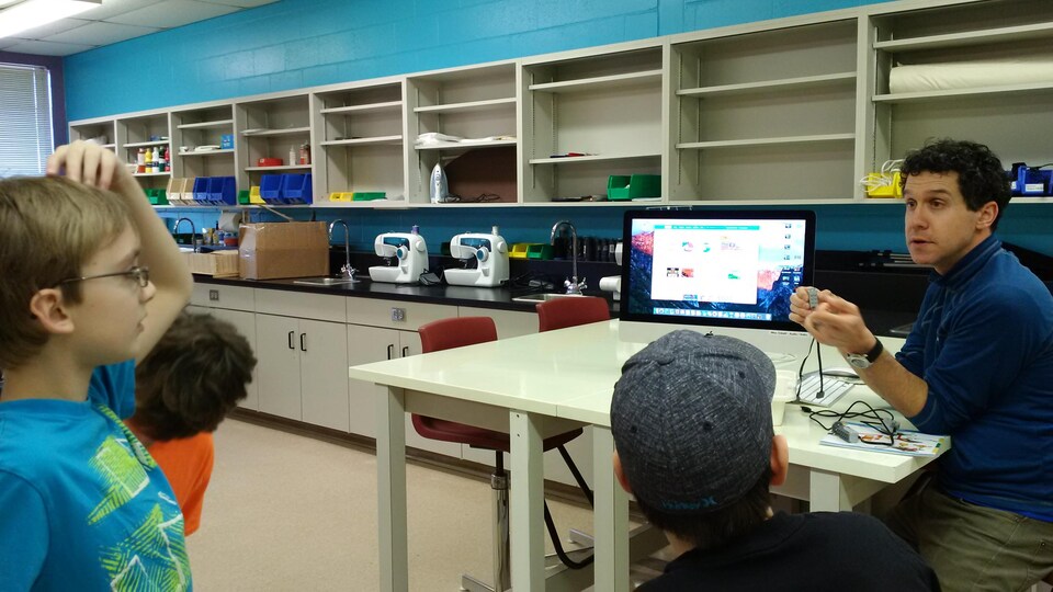 Atelier robotique à l'école