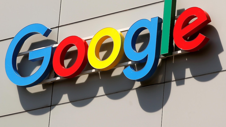 Le logo de l'entreprise Google.