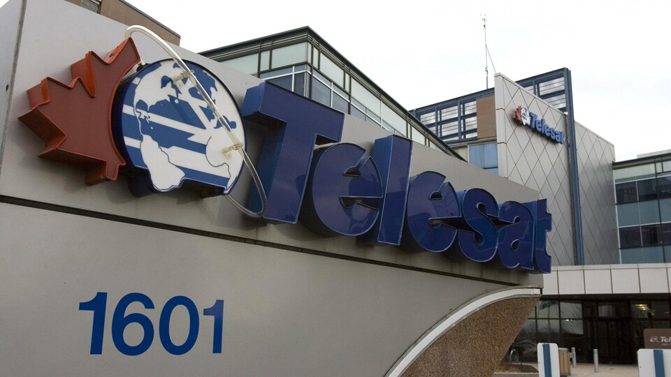 Le siège social de Télésat, à Ottawa.