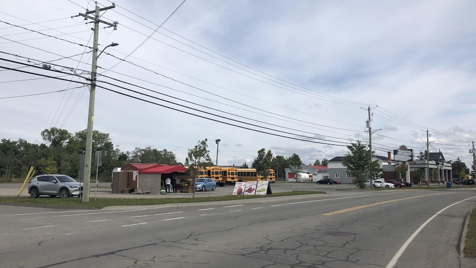 C'est sur ce terrain de la rue Témiscouata que les élus de la ville proposent de construire la nouvelle caserne incendie.