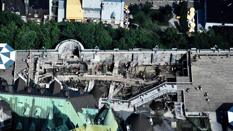 Ruines, chicanes et rêve d’aquarium les fascinants dessous de la terrasse Dufferin Radio