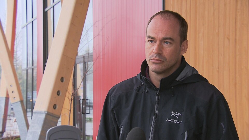 Le chef de la Nation Micmac de Gespeg, Terry Shaw