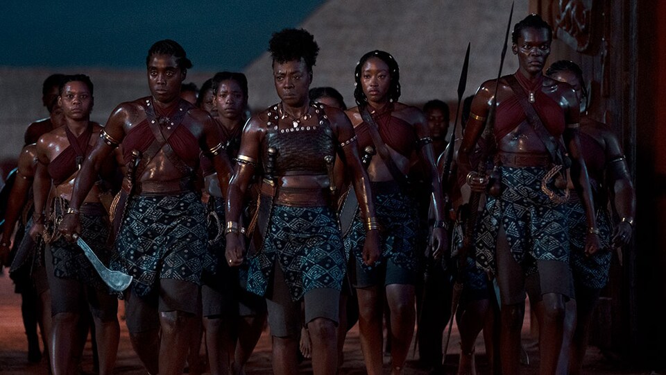 Black female warriors.
