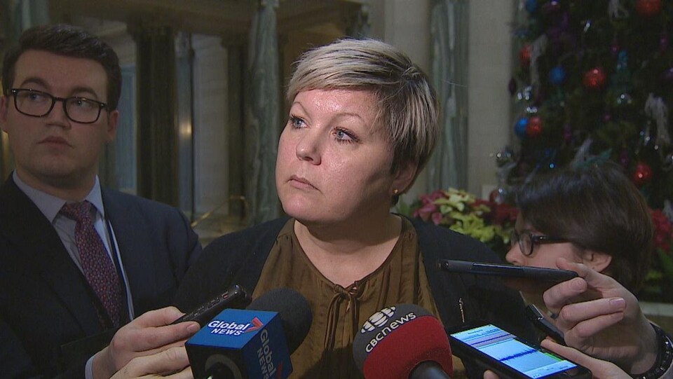 La ministre Tina Beaudy-Mellor