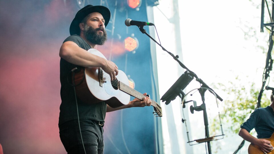 Le groupe Tire le coyote au Mile Ex End Montréal, le 1er septembre 2018
