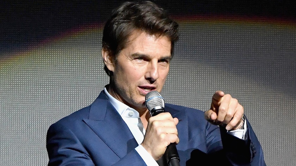 L'acteur Tom Cruise au CinemaCon 2018, à Las Vegas.