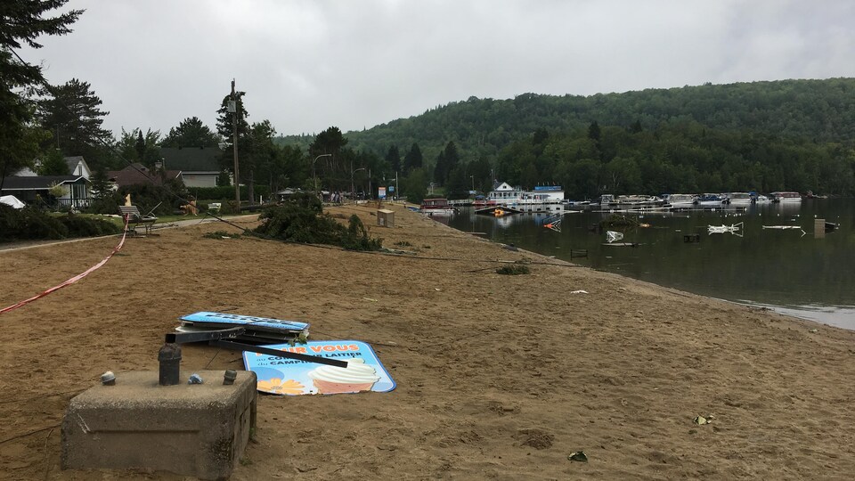 Une tornade fait trois blessés et des dégâts en Mauricie RadioCanada.ca