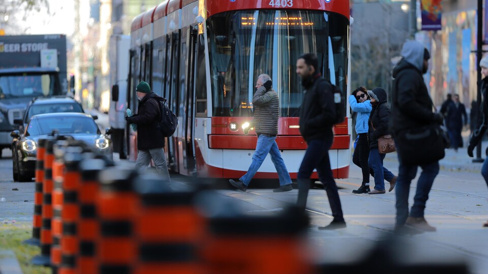 Un tramway à Toronto