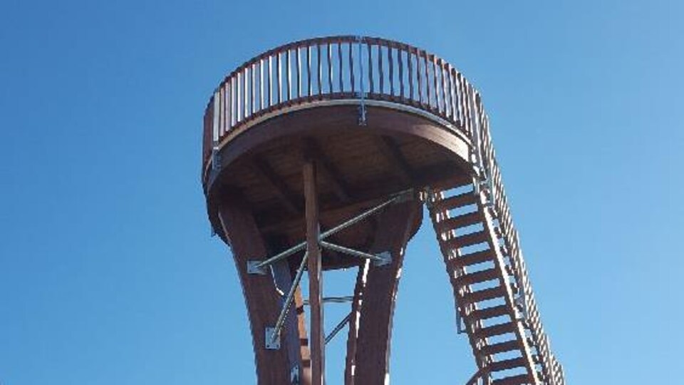 SainteAnnedelaPocatière a sa tour d'observation ICI RadioCanada.ca