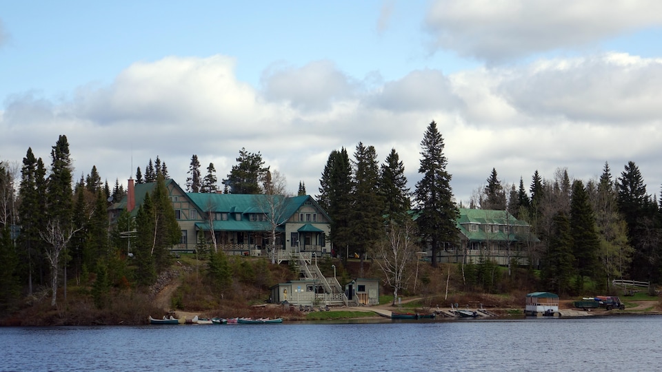 La Seigneurie du Triton à Lac-Édouard, un secteur de La Tuque.                          