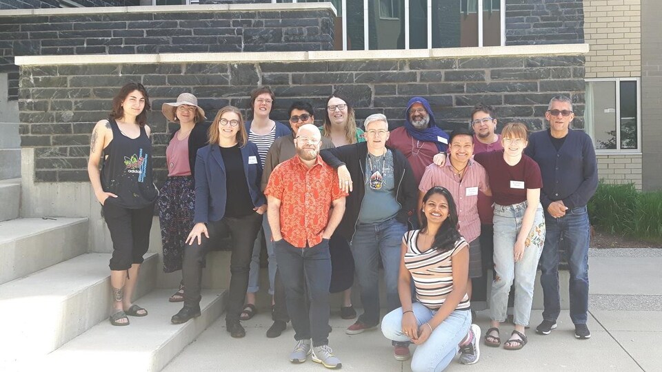 L'équipe de chercheurs de Trans PULSE Canada.
