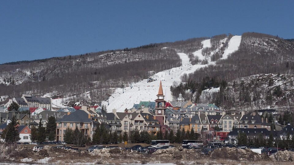 Vue sur le village de Mont-Tremblant