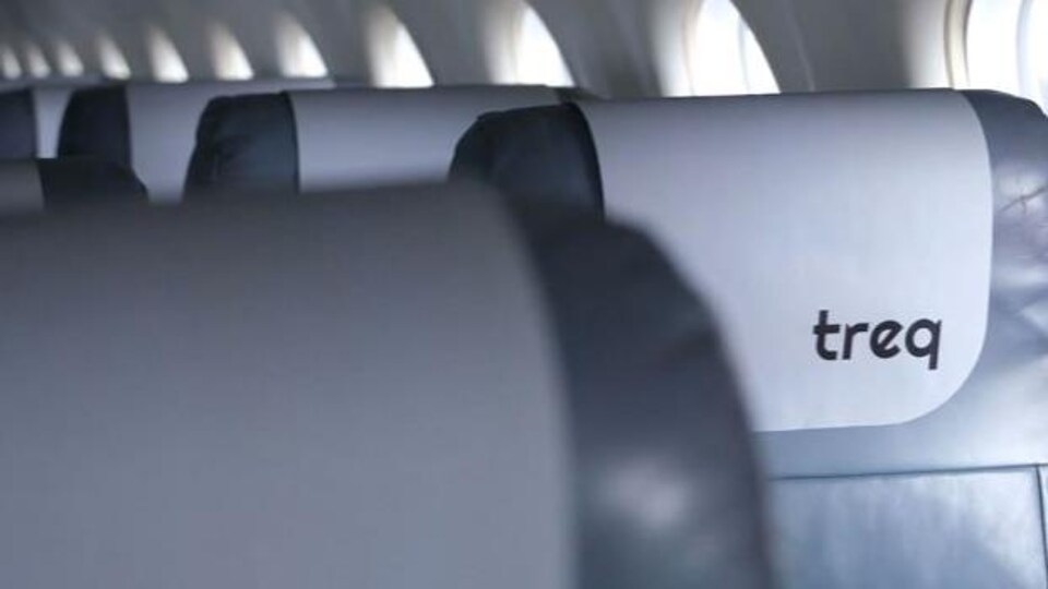Un siège d'avion.