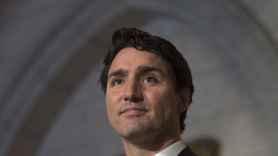 Le premier ministre du Canada, Justin Trudeau, en conférence de presse jeudi le 15 décembre 2016