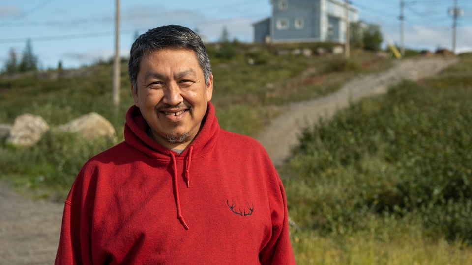 Tunu Napartuk photographié à Kuujjuaq le 7 septembre 2022. 