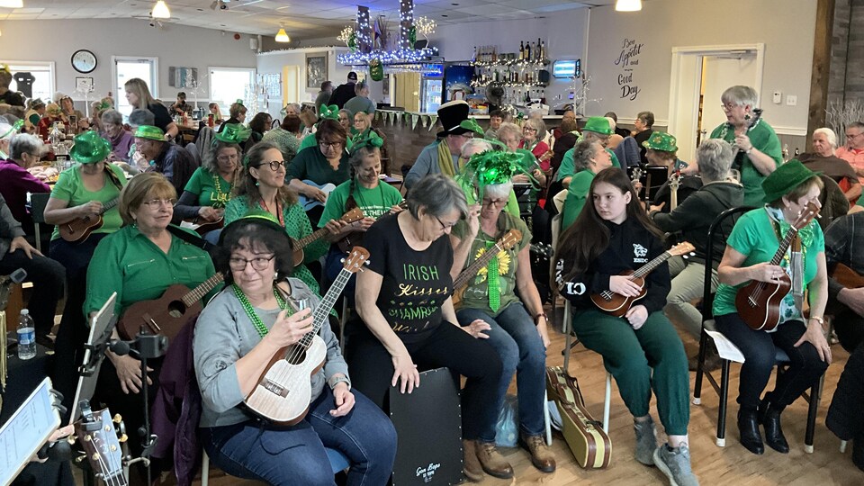 Le ukulélé a la cote dans la région de Clare