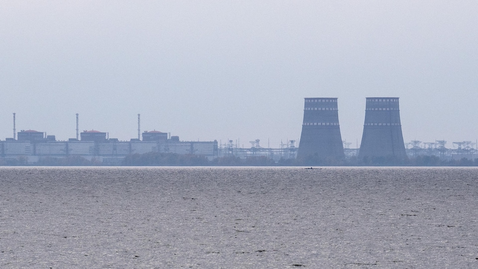La centrale nucléaire de Zaporijia, en Ukraine.