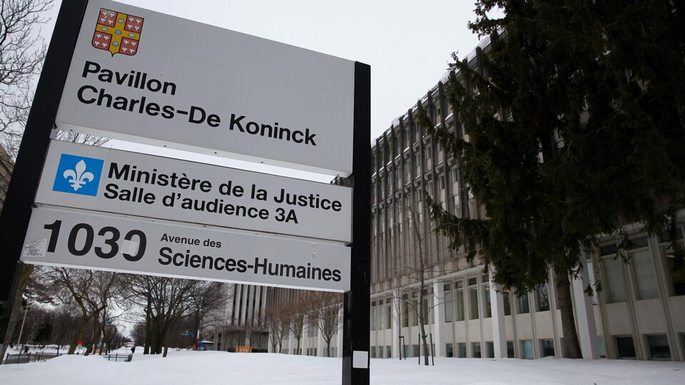 Le pavillon Charles-de Koninck, à l'Université Laval. 