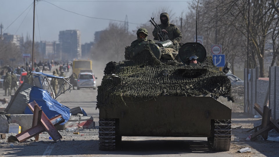 Les Forces Russes Penetrent Dans Marioupol Guerre En Ukraine Radio Canada Ca
