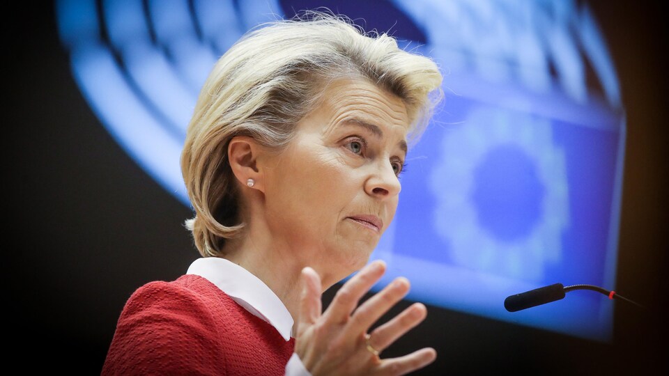 La présidente de la Commission européenne, Ursula von der Leyen.