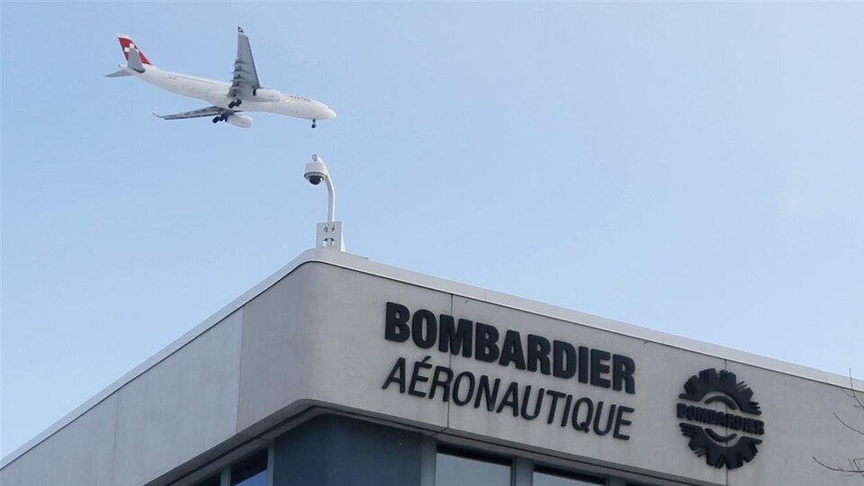 L'usine de Bombardier, à Montréal