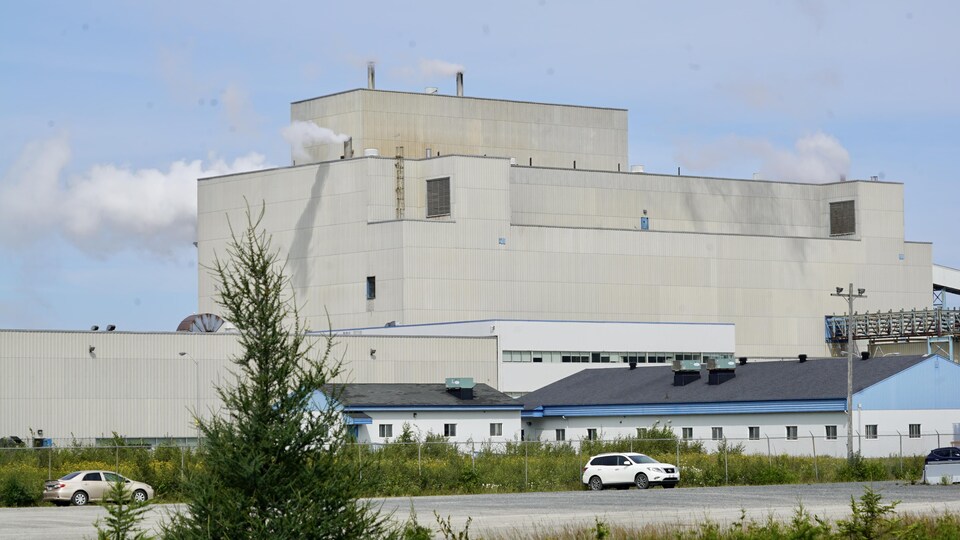 L'usine de pâte Sappi de Matane.