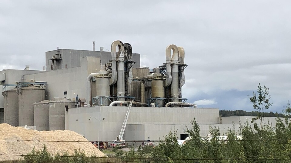 L'usine SAPPI, anciennement Tembec à Matane