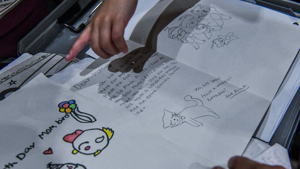 Illustrations and letters by Alithia Roidriguez