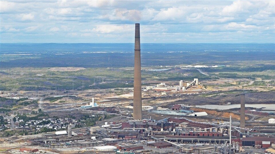 Les installations de Vale à Copper Cliff dans le Grand Sudbury.