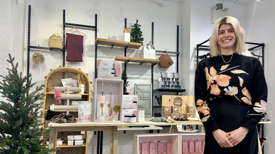Valérie Arsenault, propriétaire de la boutique La Fabrik.