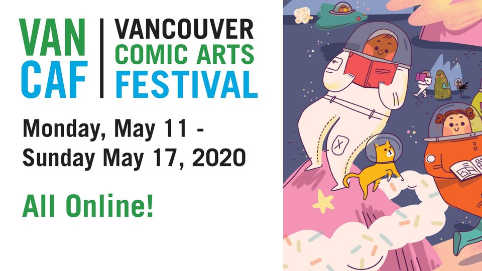 L'affiche du Vancouver Comic Art Festival.