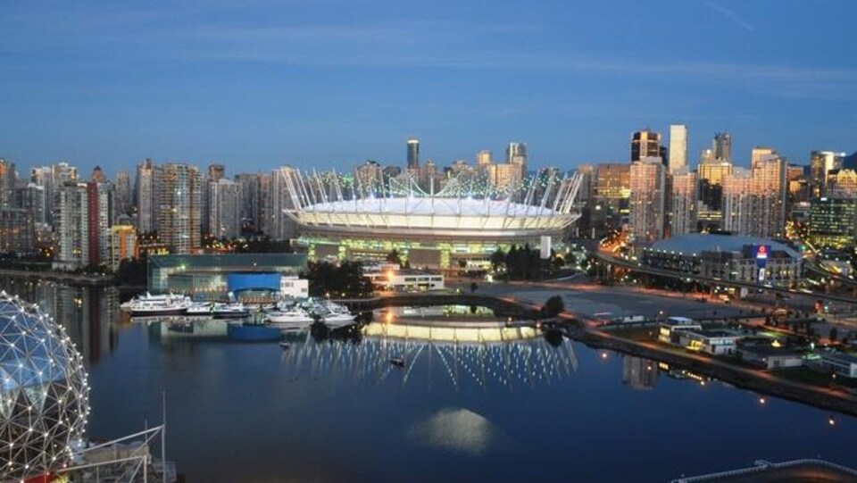 Le stade BC Place de Vancouver