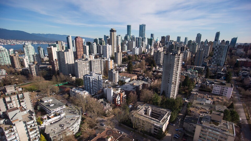 Des immeubles au centre-ville de Vancouver