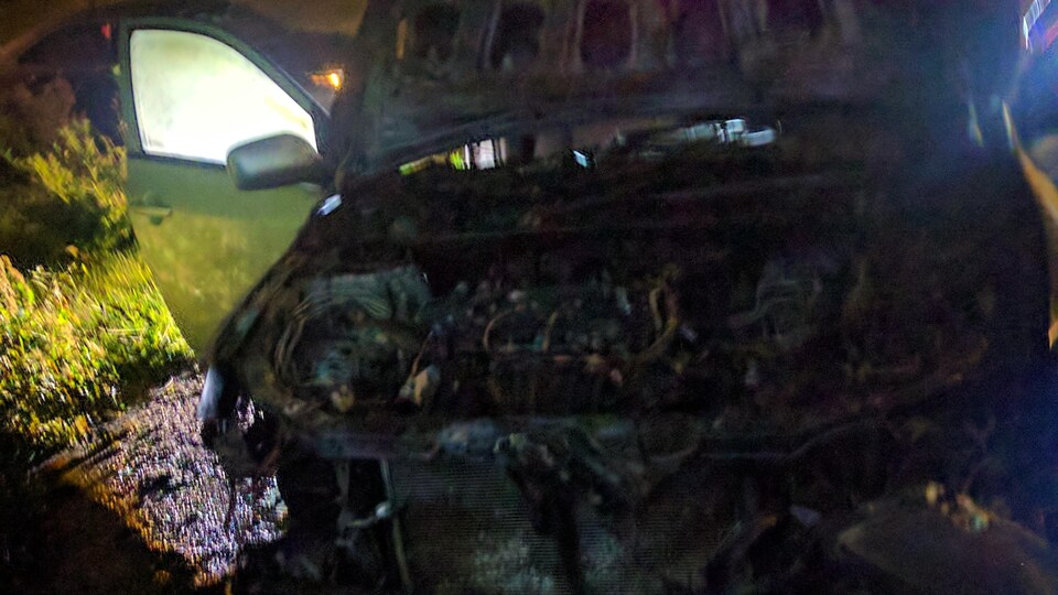 Véhicule du président du Centre culturel islamique de Québec incendié