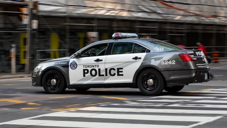 Un véhicule de la Police de Toronto.