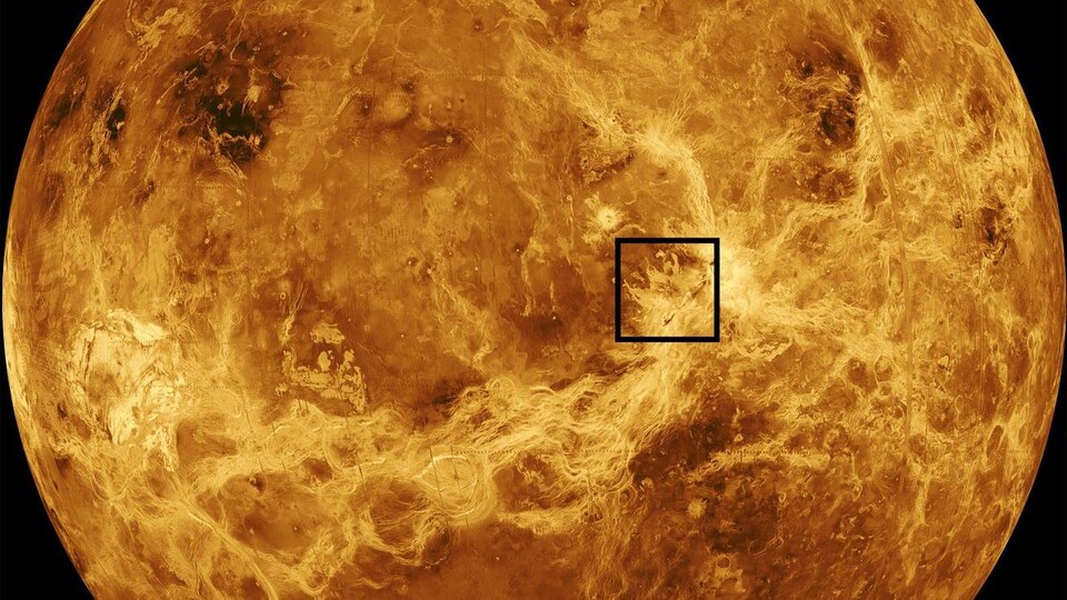 La planète Vénus.