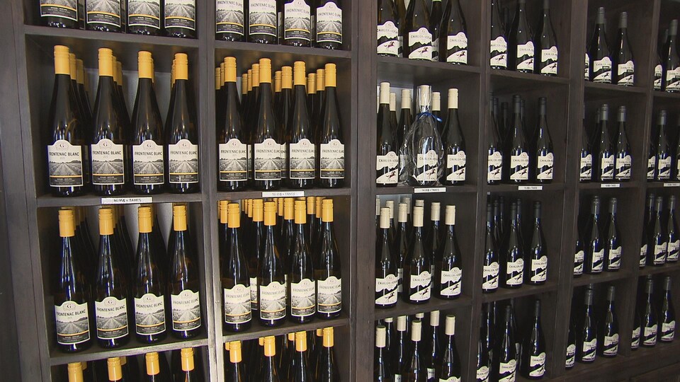 Quelques vins du vignoble Domaine & Vins Gélinas en Mauricie