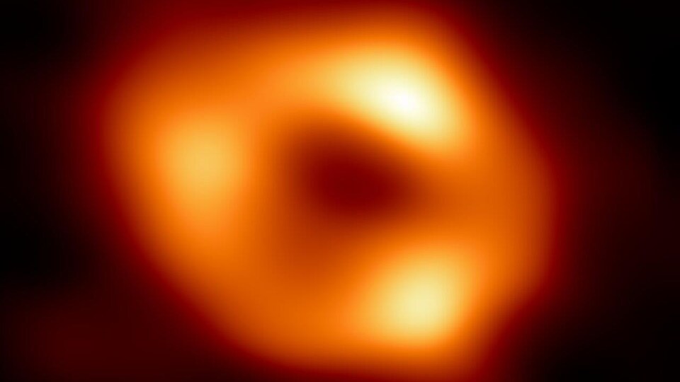 Sgr A*, le trou noir supermassif situé au centre de notre galaxie.