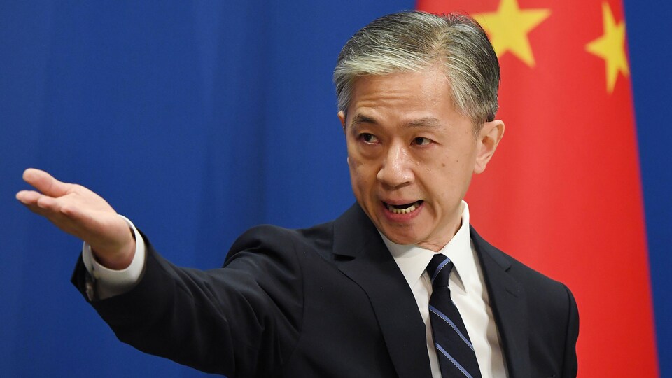 Le porte-parole du ministère chinois des Affaires étrangères Wang Wenbin.