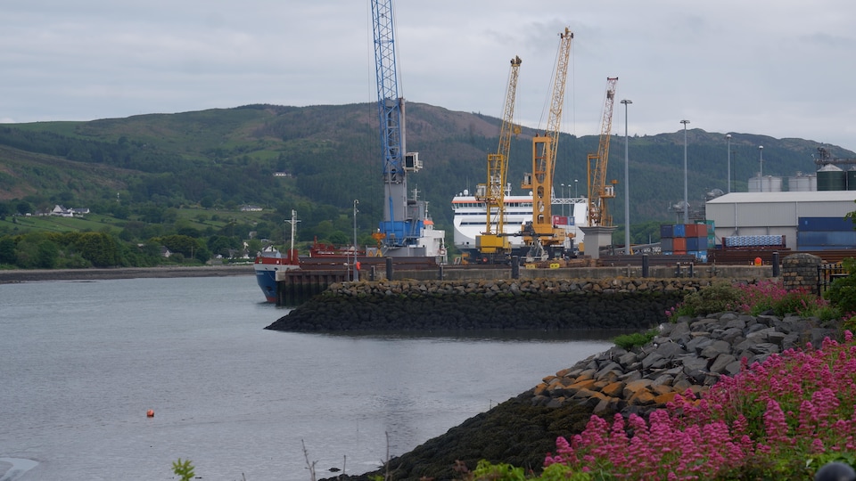 Warrenpoint Harbor, Northern Ireland.
